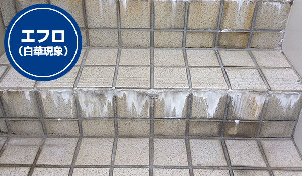 エフロ(白華現象)